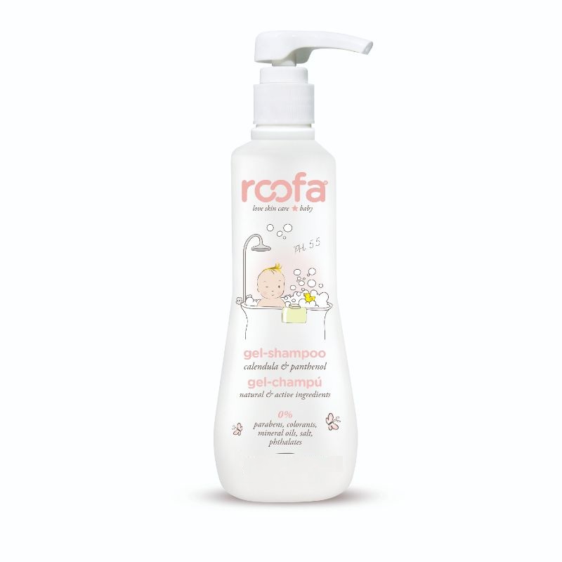 Roofa Gel shampoo Calendula & Panthenol - Гель шампунь Roofa Gel shampoo Calendula & Panthenol - Гель шампунь